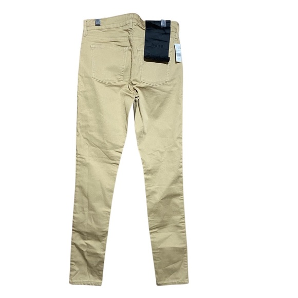 NWT Acne Studios Women's Skin 5 Taupe Skinny Jeans Khaki Tan Size 25 / 32 - Picture 3 of 9